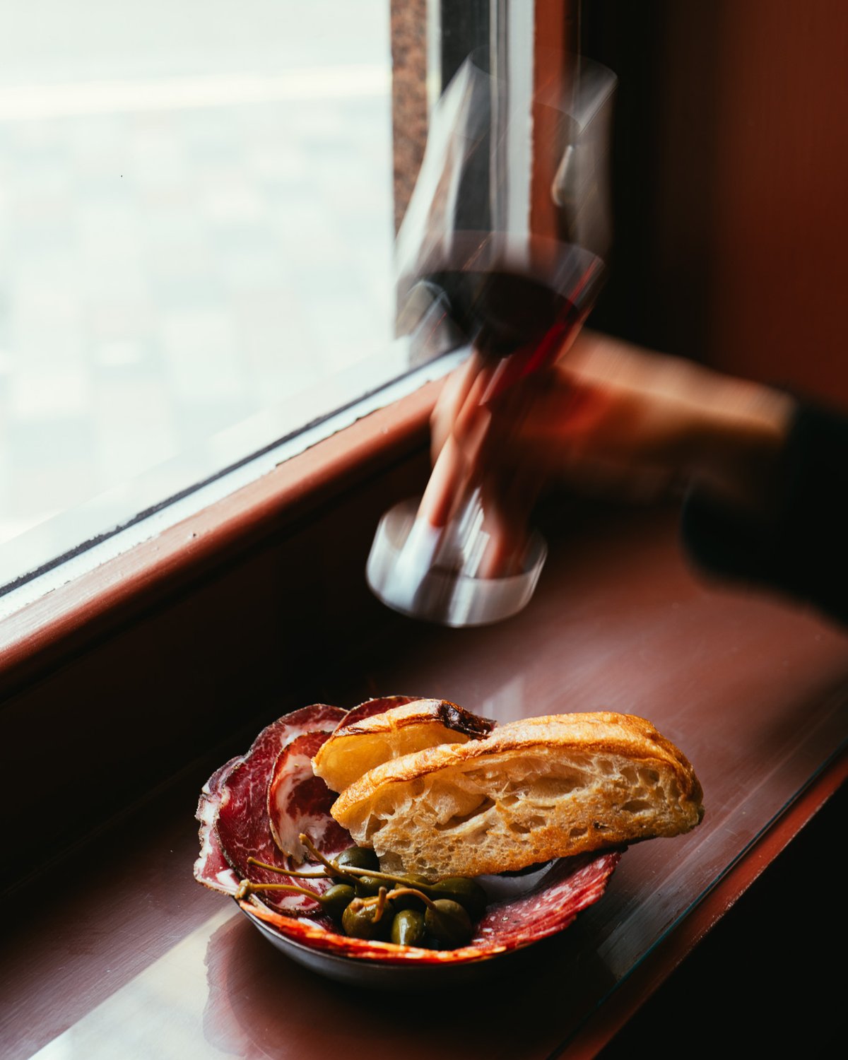 A dish from the food menu at Cato
