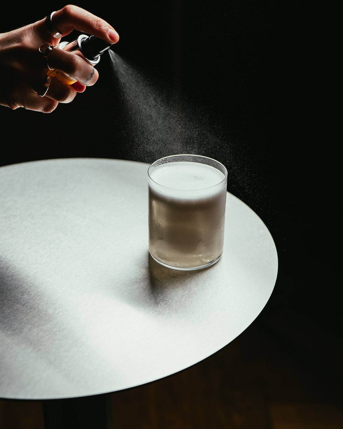 A Sweet Woodruff + Cream cocktail at Cato